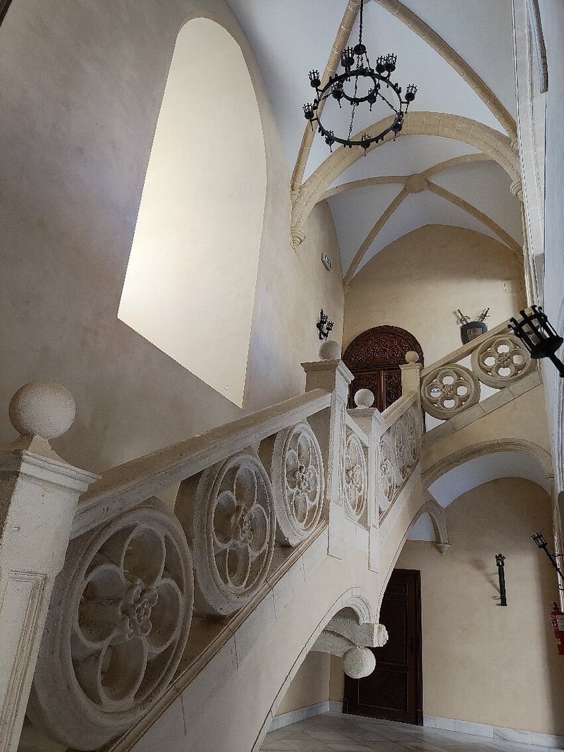 Interior del Castillo de Luna